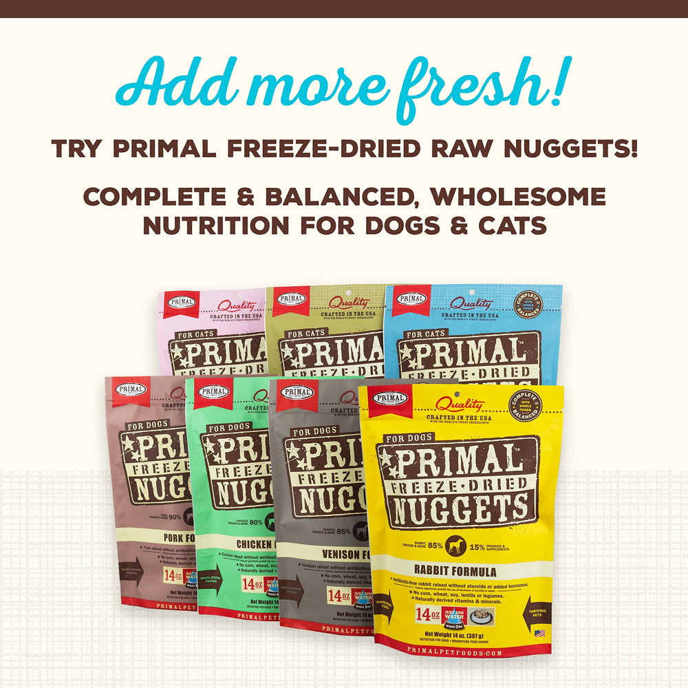 Primal Cupboard Cuts: snack deshidratado para perros y gatos