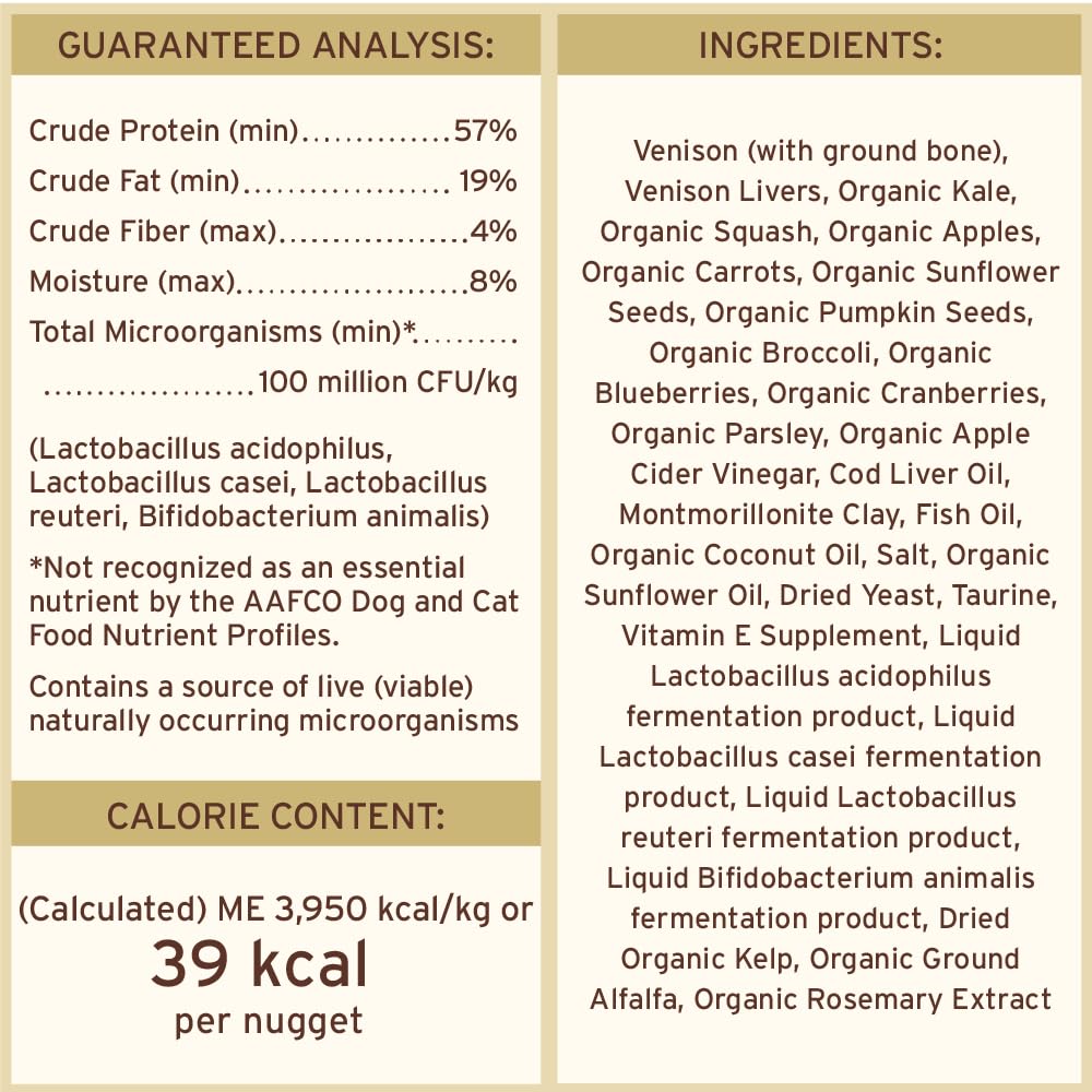 Primal Pet Foods: fórmula con probióticos para apoyar la digestión.