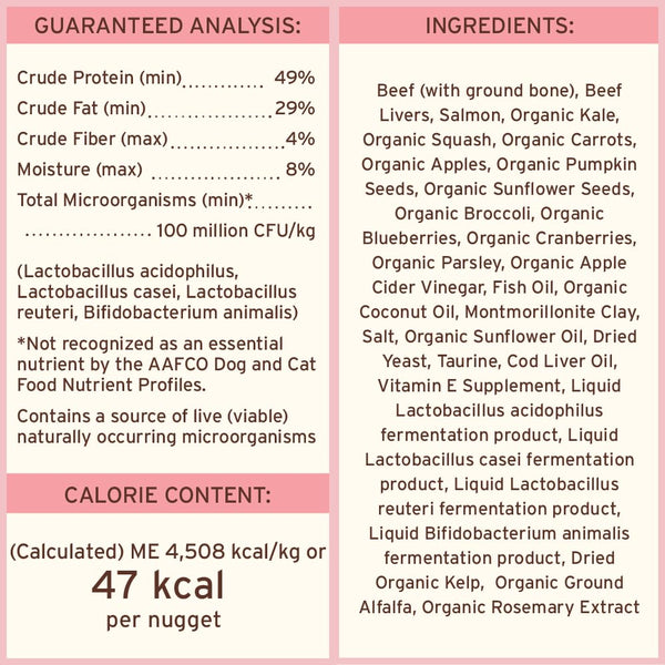 Primal Nuggets: sabor a res y salmón para paladares