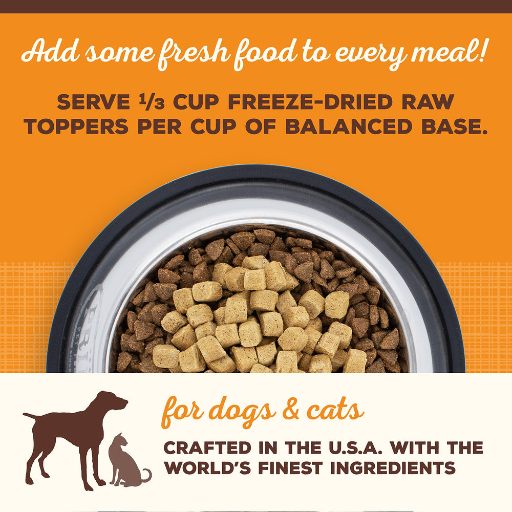 Primal Pet Foods bocaditos deshidratados para perros, snack de entrenamiento.