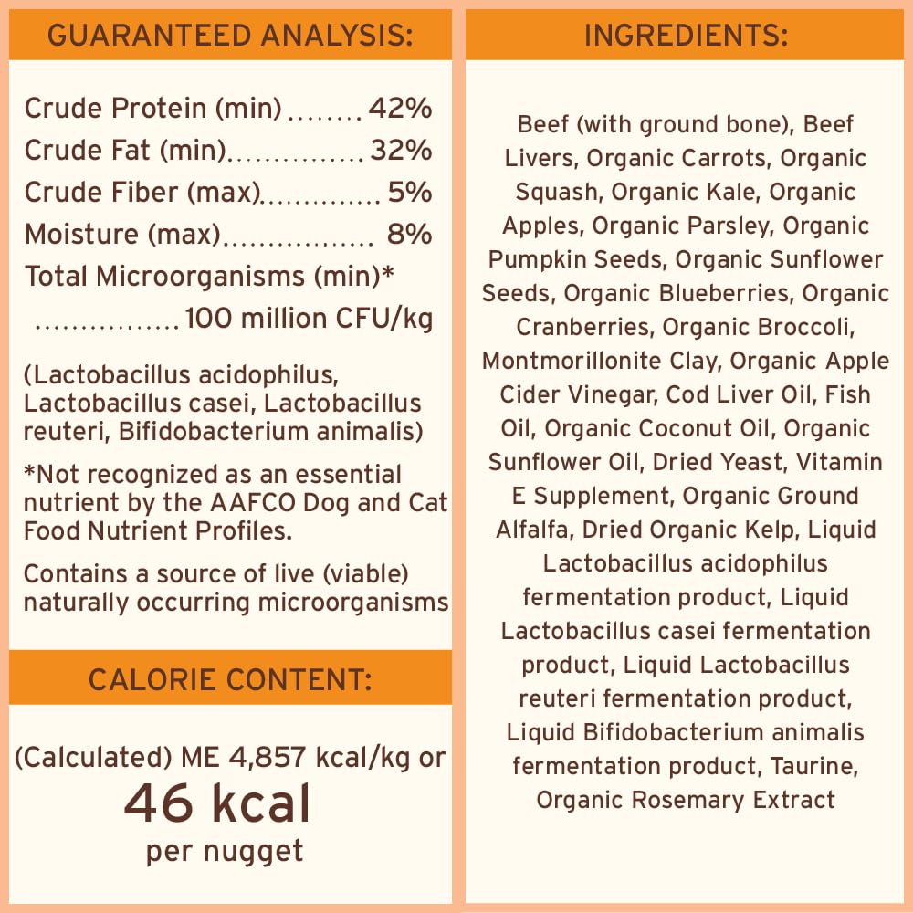 Primal Pet Foods proceso-minimamente, conserva nutrientes.