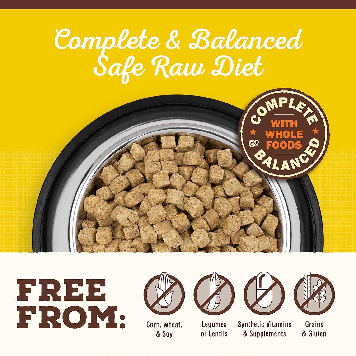 Primal Pet Foods Pronto Mini Nuggets, porciones precisas para administrar fácilmente.