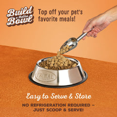 Primal Pet Foods topper para gato de res, complemento sabroso y nutritivo.