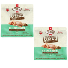 Primal Pronto Mini Nuggets Pollo: bolsa de croquetas liofilizadas para perros.