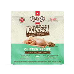 Primal Pronto Mini Nuggets pollo – empaque compacto para almacenamiento fácil
