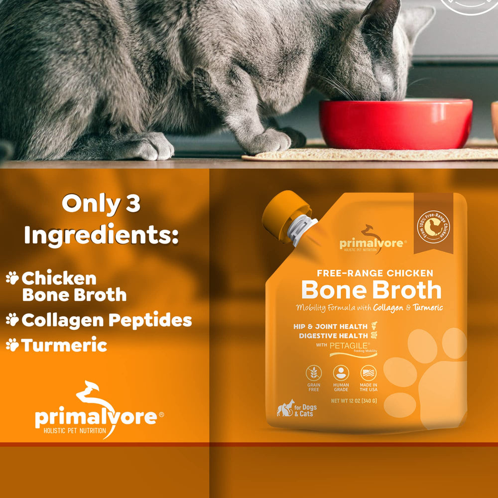 Primalvore Caldo Óseo de Granja – close de ingredientes orgánicos