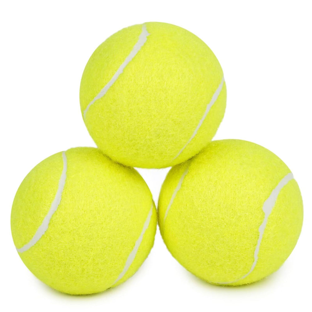 Prime Pets pelotas tenis 2,5 pulgadas azul, gran rebote para exterior y juego activo
