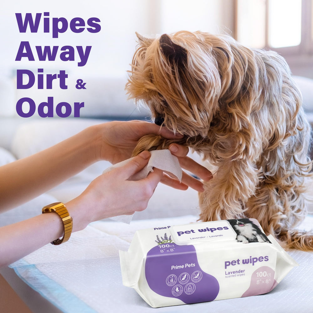 Aroma a lavanda de Prime Pets, sensación fresca tras la limpieza.