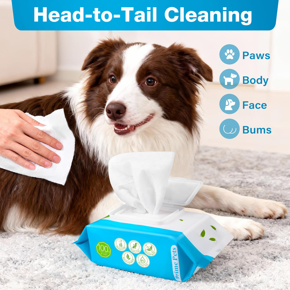 Prime Pets toallitas ojos, cuidado delicado alrededor de ojos.