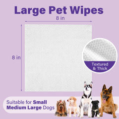 Textura gruesa de Prime Pets para limpieza suave y eficaz.