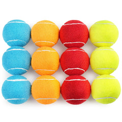 PrimePets pelotas tenis para perros azules, ideales para juego interior y exterior
