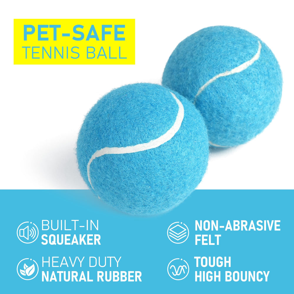 PrimePets pelotas tenis perros naranjas, flotan en agua para juegos al aire libre