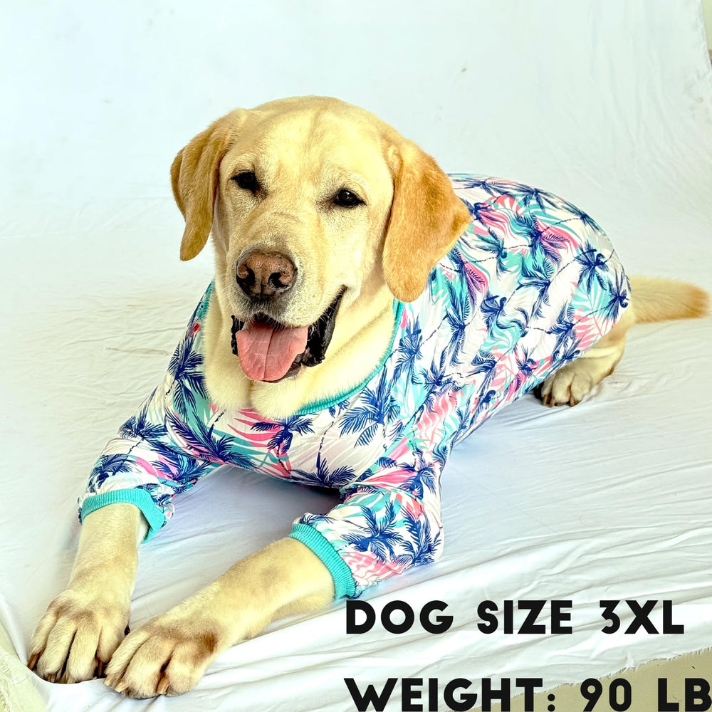 PriPre camiseta para perro, detalle de costuras resistentes y ribetes elásticos.