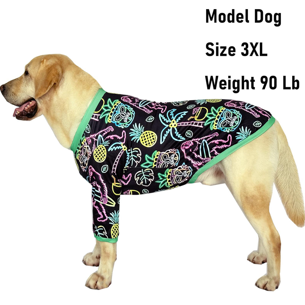 PriPre prenda para perros grandes, corte alto en vientre para pausas cómodas