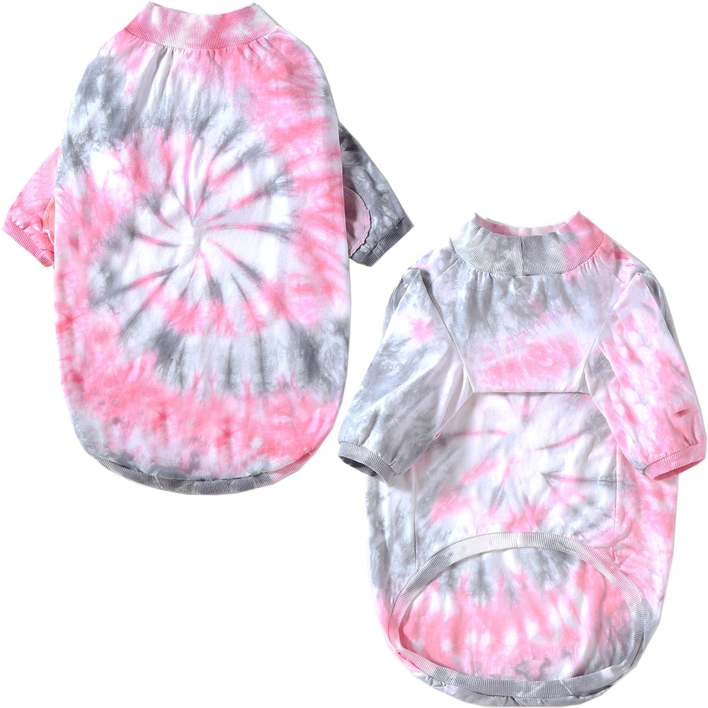 PriPre camiseta para perro rosa 3XL, detalles elásticos en dobladillo para vestir fácil.