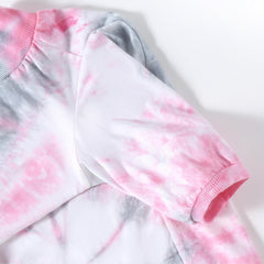 PriPre camiseta para perro rosa 3XL, detalle del tejido, sensación suave al tacto.