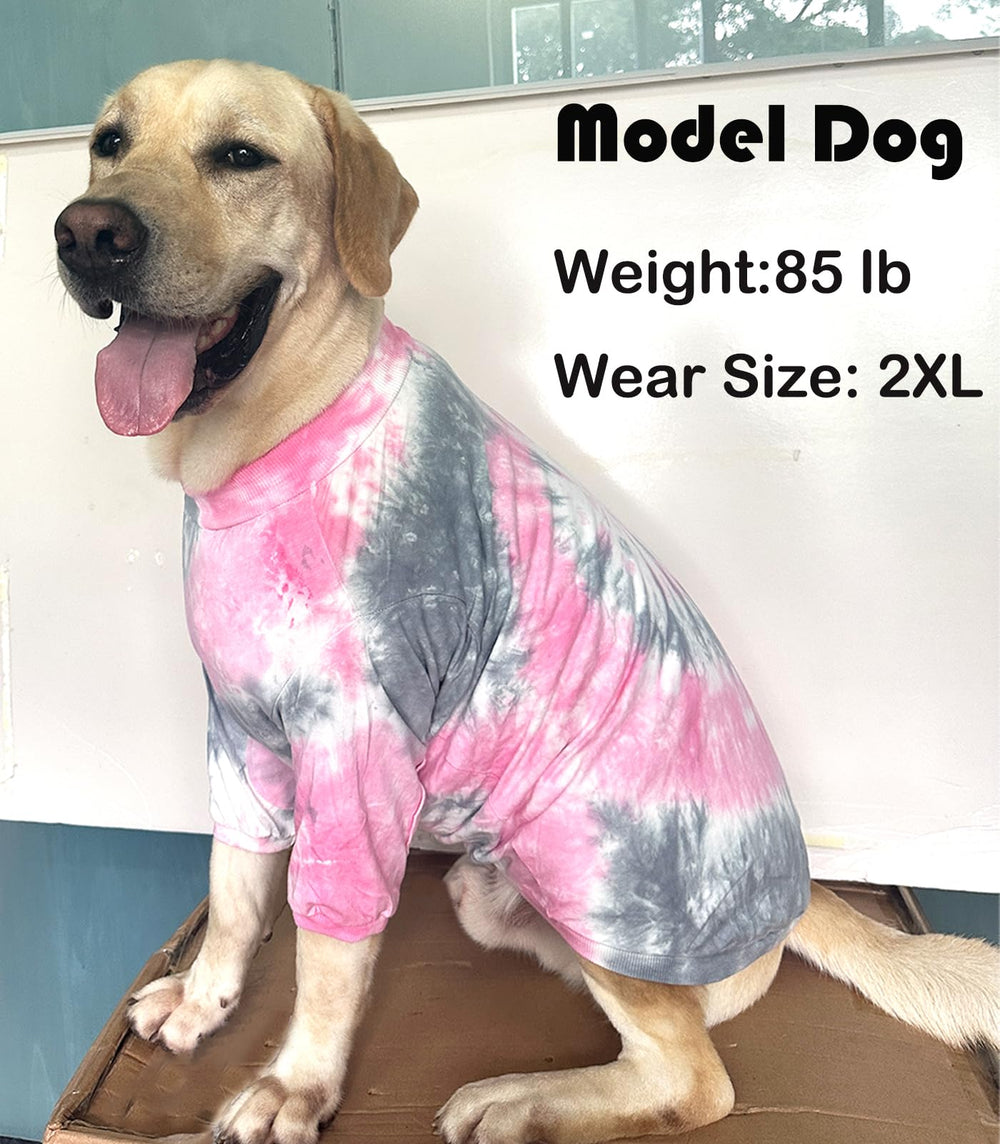 PriPre camiseta para perro rosa 3XL, uso en casa y exterior para mayor visibilidad.
