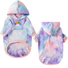 PriPre sudadera con teñido espiral, vista trasera, ideal para sesiones de fotos