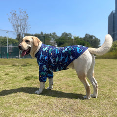 PriPre prenda azul marino para perro; detalle tejido suave y duradero