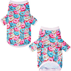 PriPre camiseta donut frente, diseño cómodo y fácil de poner para paseos diarios.