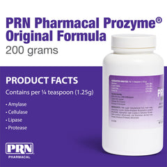 PRN ProZyme: polvo neutro que se mezcla fácilmente con la comida.