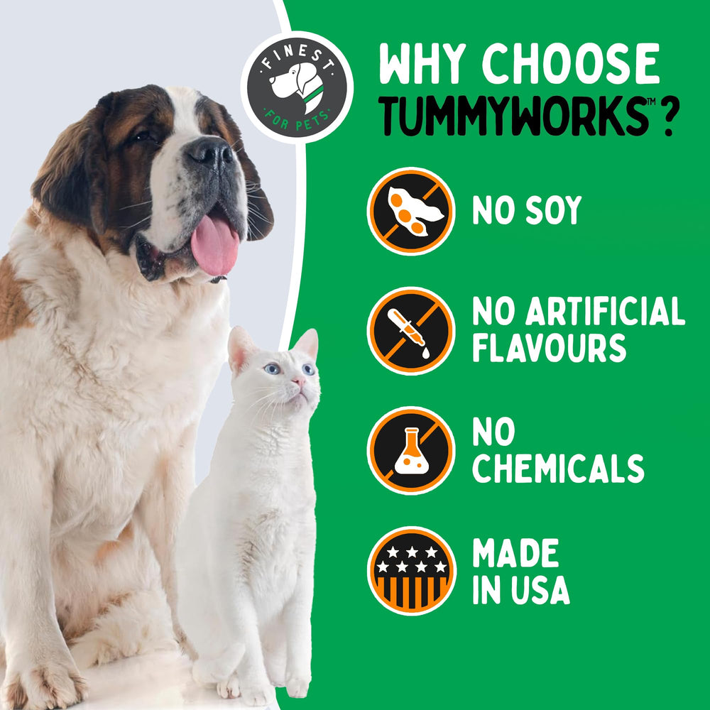 Probiótico TummyWorks: mezcla sin sabor con la comida diaria.