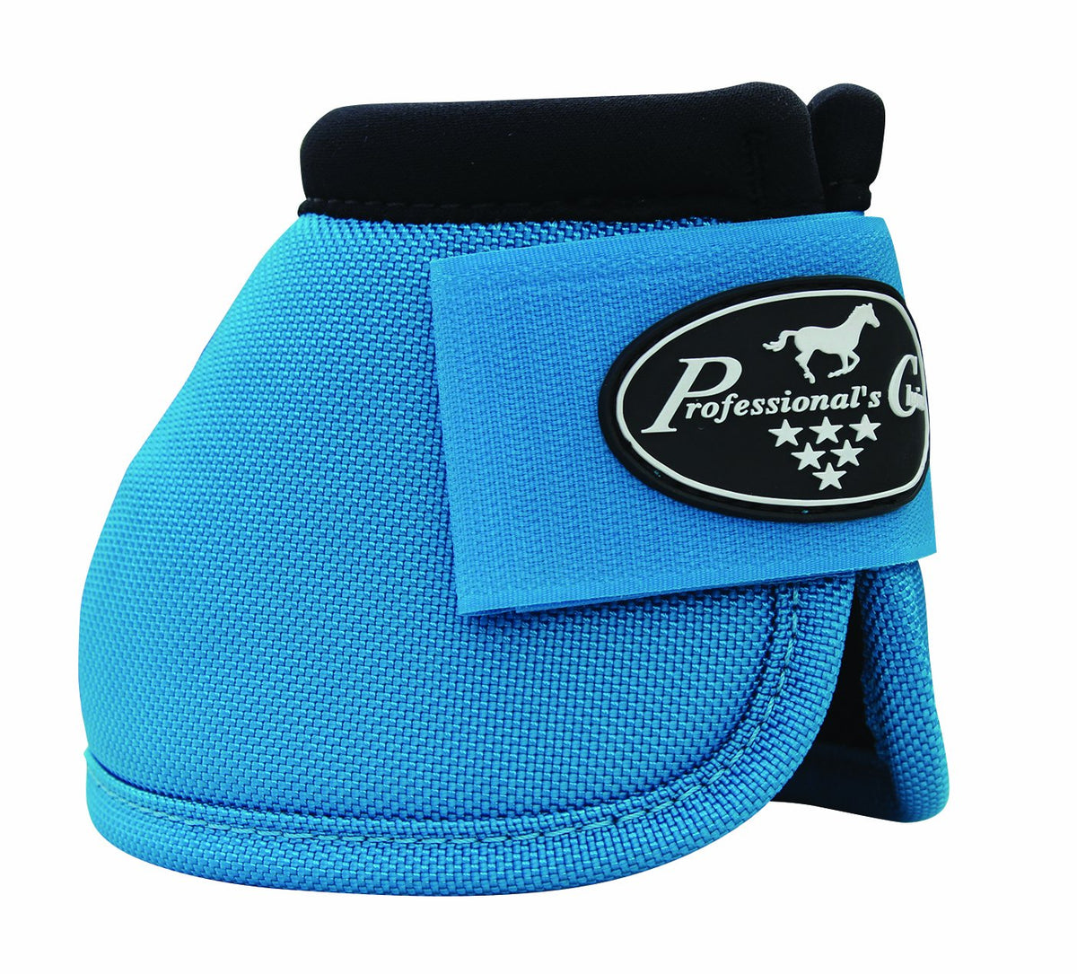 Botas Ballistic Overreach de Professional's Choice, en azul pacífico, protección y confort para el caballo.