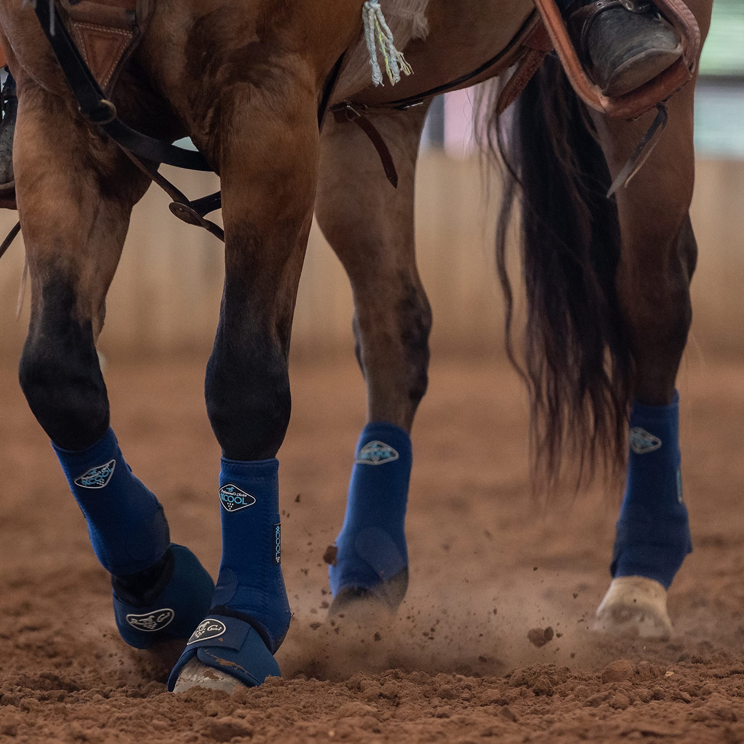 Professional's Choice 2XCool botas caballo, vista lateral, protección duradera durante ejercicios