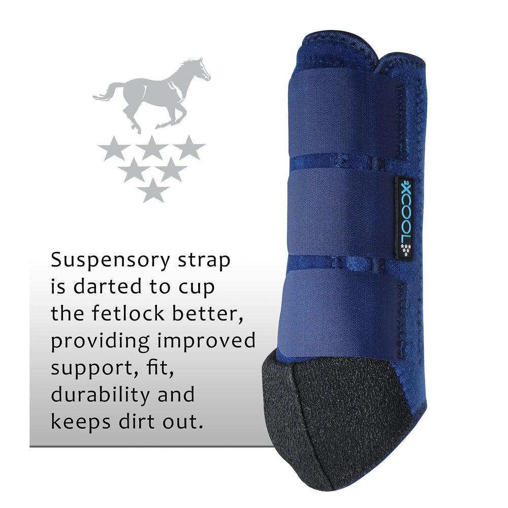 Professional's Choice 2XCool botas caballo, diseño transpirable, protege piernas durante competencia