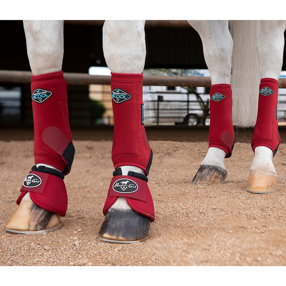 Professional's Choice 2XCool: vista lateral de bota con soporte ligero.