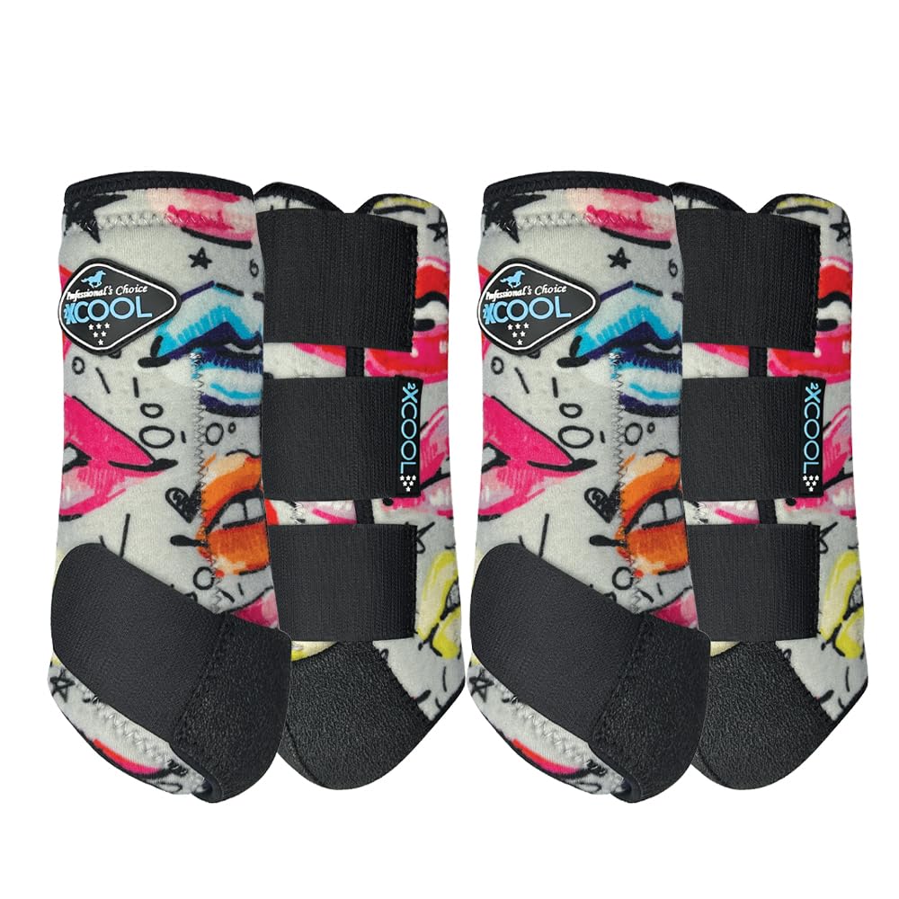 Professional's Choice 2XCool, botas transpirables para caballos activos durante entrenos.