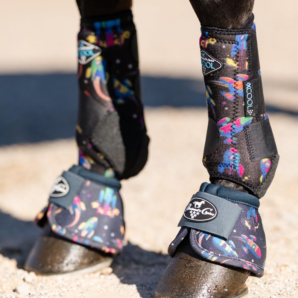 Professional's Choice 2XCOOL botas: correa resistente para mayor longevidad.