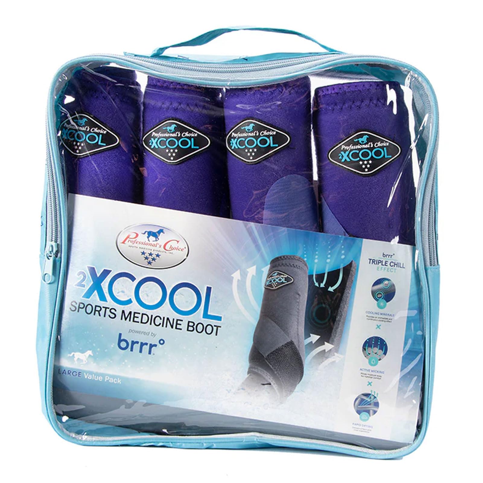 Professional's Choice 2XCool revestimiento 2XCool mantiene piernas secas y cómodas