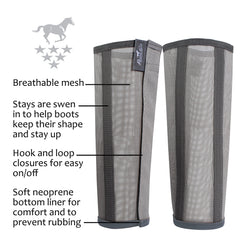 Professional's Choice botas deluxe antimoscas con refuerzo interno que mantiene la forma