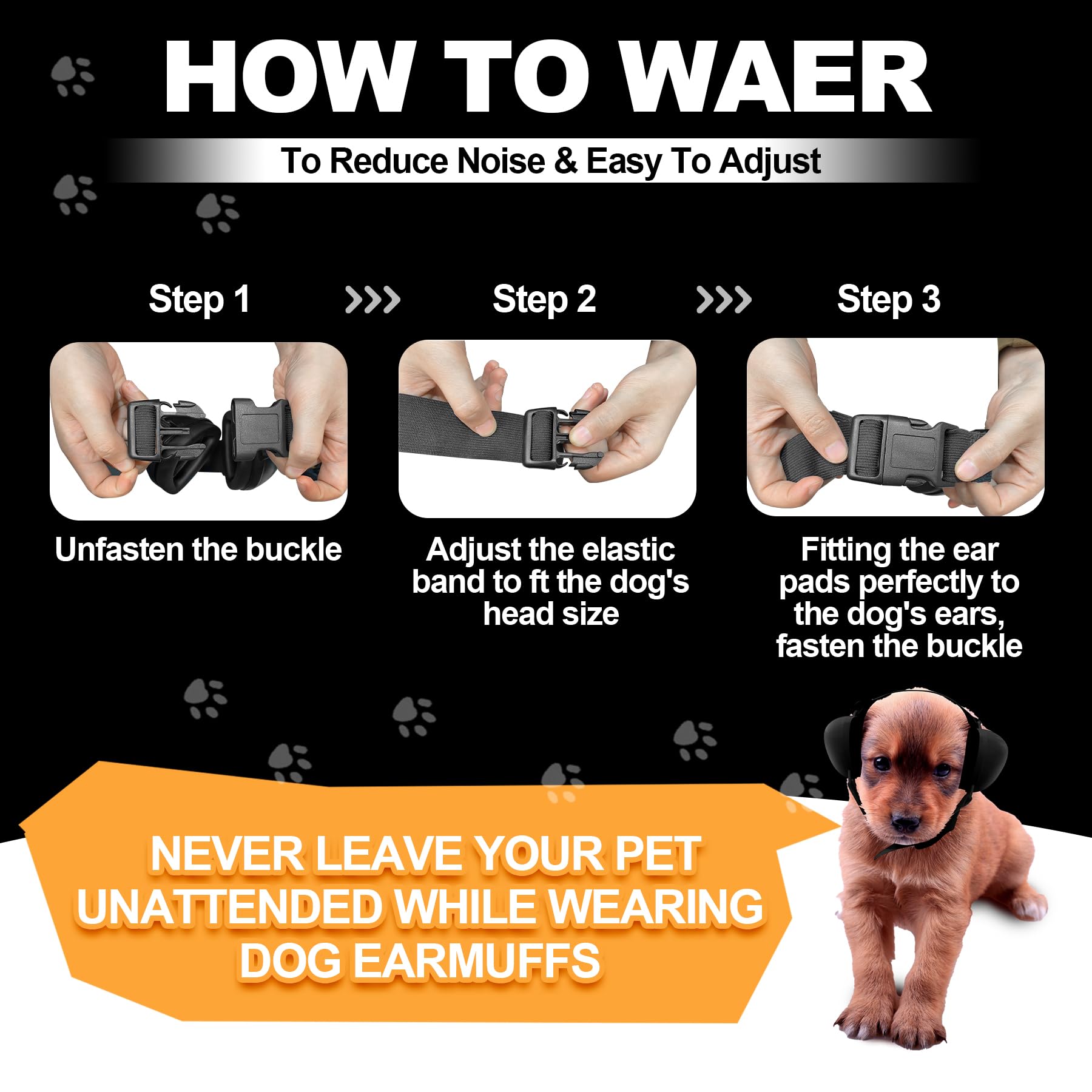 PROHEAR orejeras para perros, atención al cliente rápida y amable para soporte.