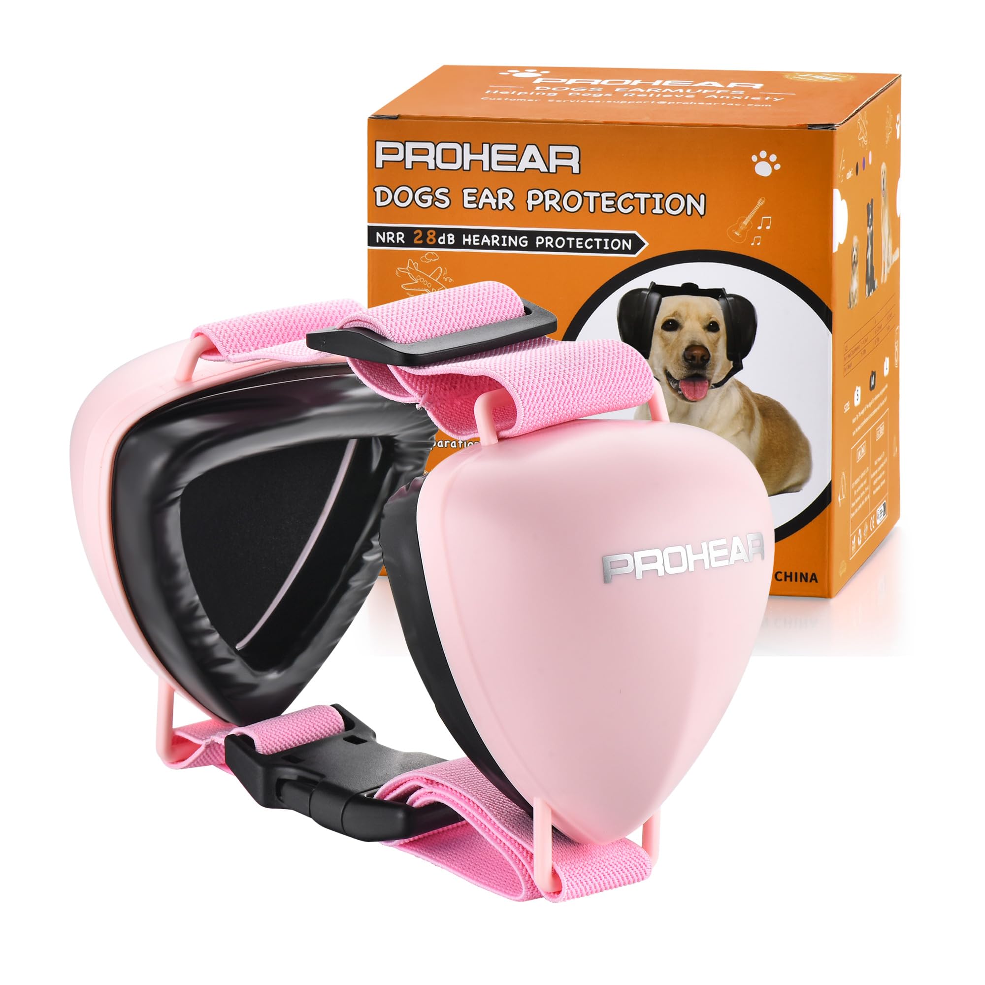PROHEAR gel pad para perros, confort y ajuste suave