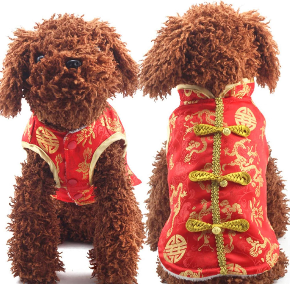 PROMOTED TO BIG SISTER ropa perro estilo dinastia Tang, diseño elegante.