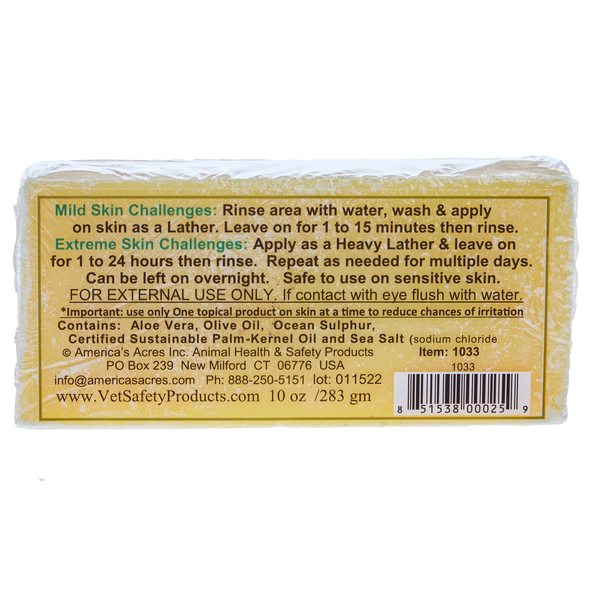 Protected Equine SOA-Itch Be Gone aplicación en piel mostrando alivio suave