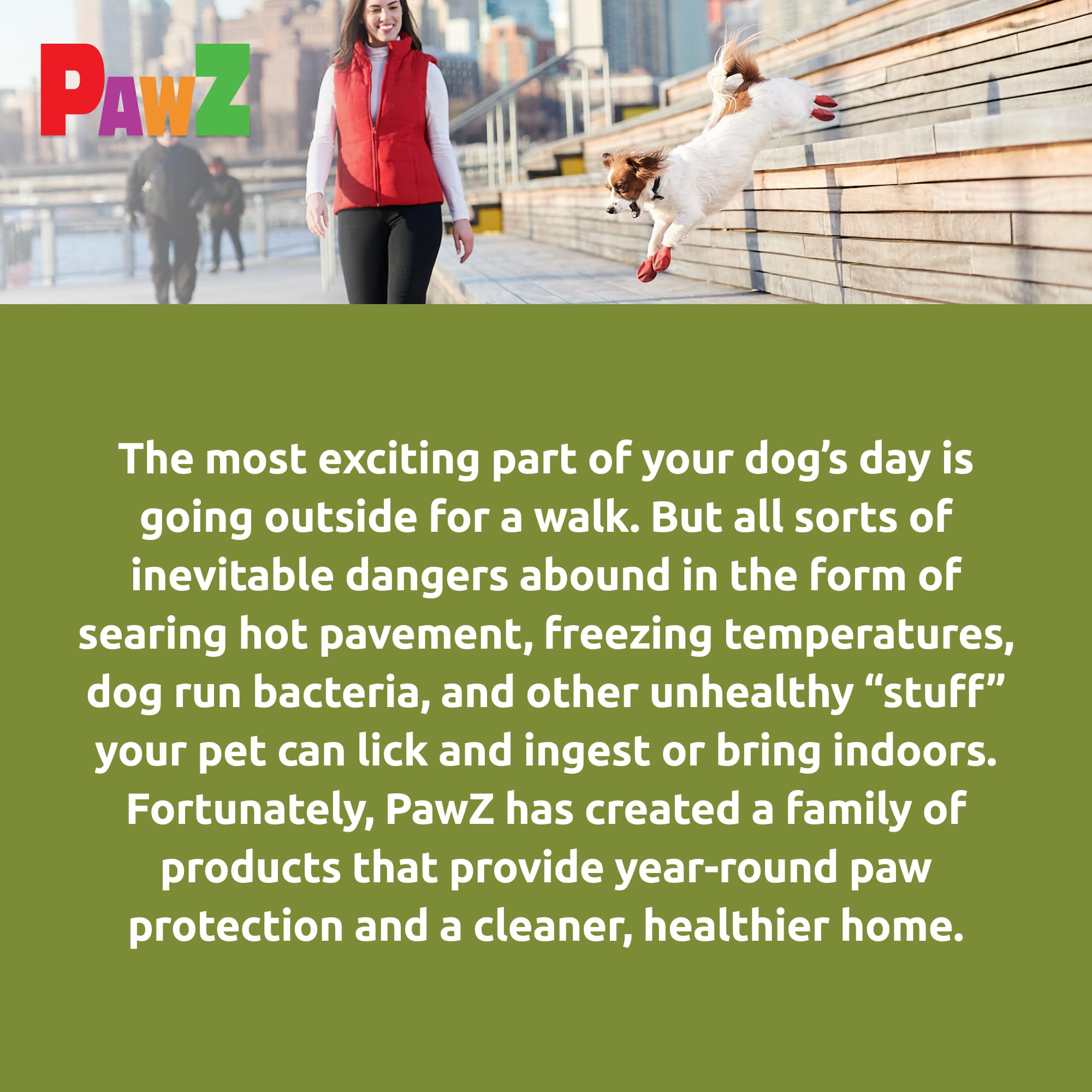 Detalle de la suela de goma natural Protex PawZ