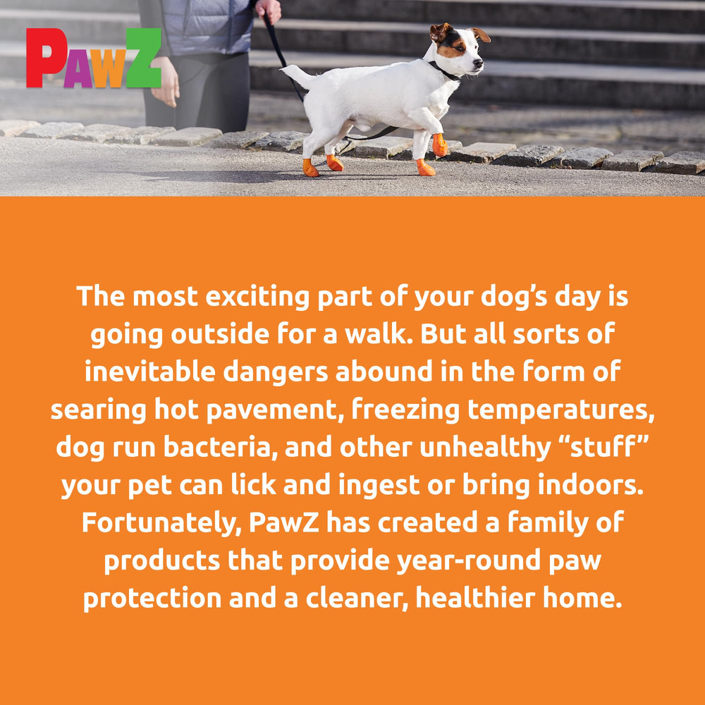 Botas negras Protex PawZ para perros pequeños, ideales para uso diario.