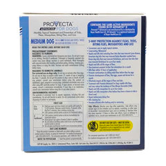 Provecta Advanced para perros: control de pulgas eficaz en cada tratamiento.