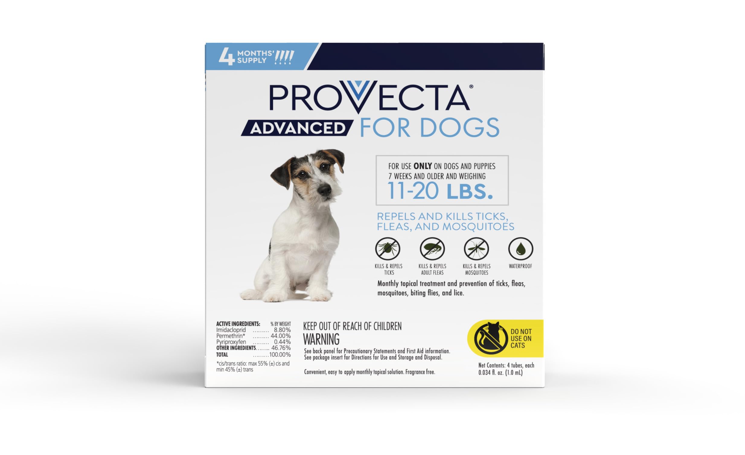 Provecta Advanced para perros: suministro de 4 meses para comodidad y continuidad.