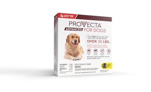 Provecta ofrece dosis mensual para prevenir futuras infestaciones en perros.