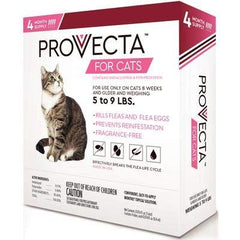 Provecta Advanced para gatos: aplicación tópica mensual para repeler pulgas y mosquitos.