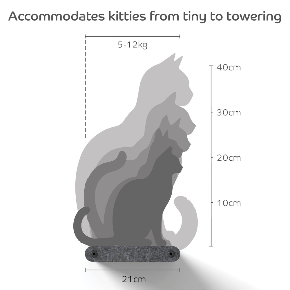 Pryde Pets estructura duradera: soporta uso diario de gatos indoor.