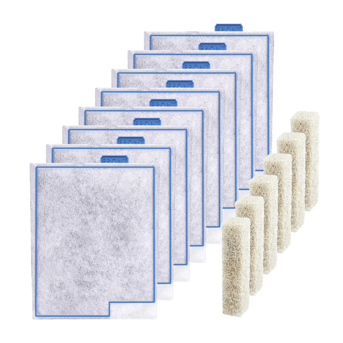 Cartucho Pryitier grande compatible con Aqueon QuietFlow para acuarios