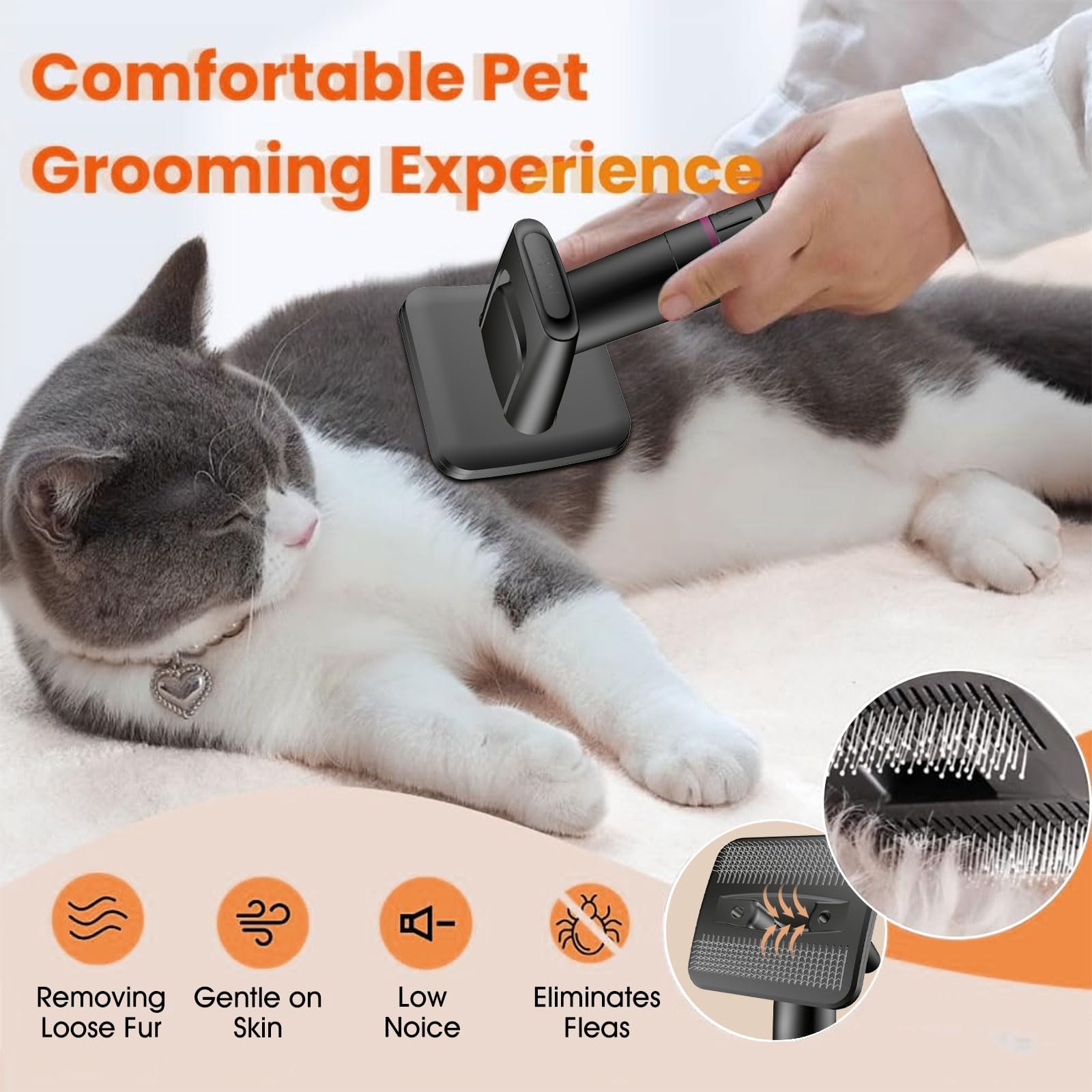 Extensión de manguera Psytpusa para mayor alcance durante grooming