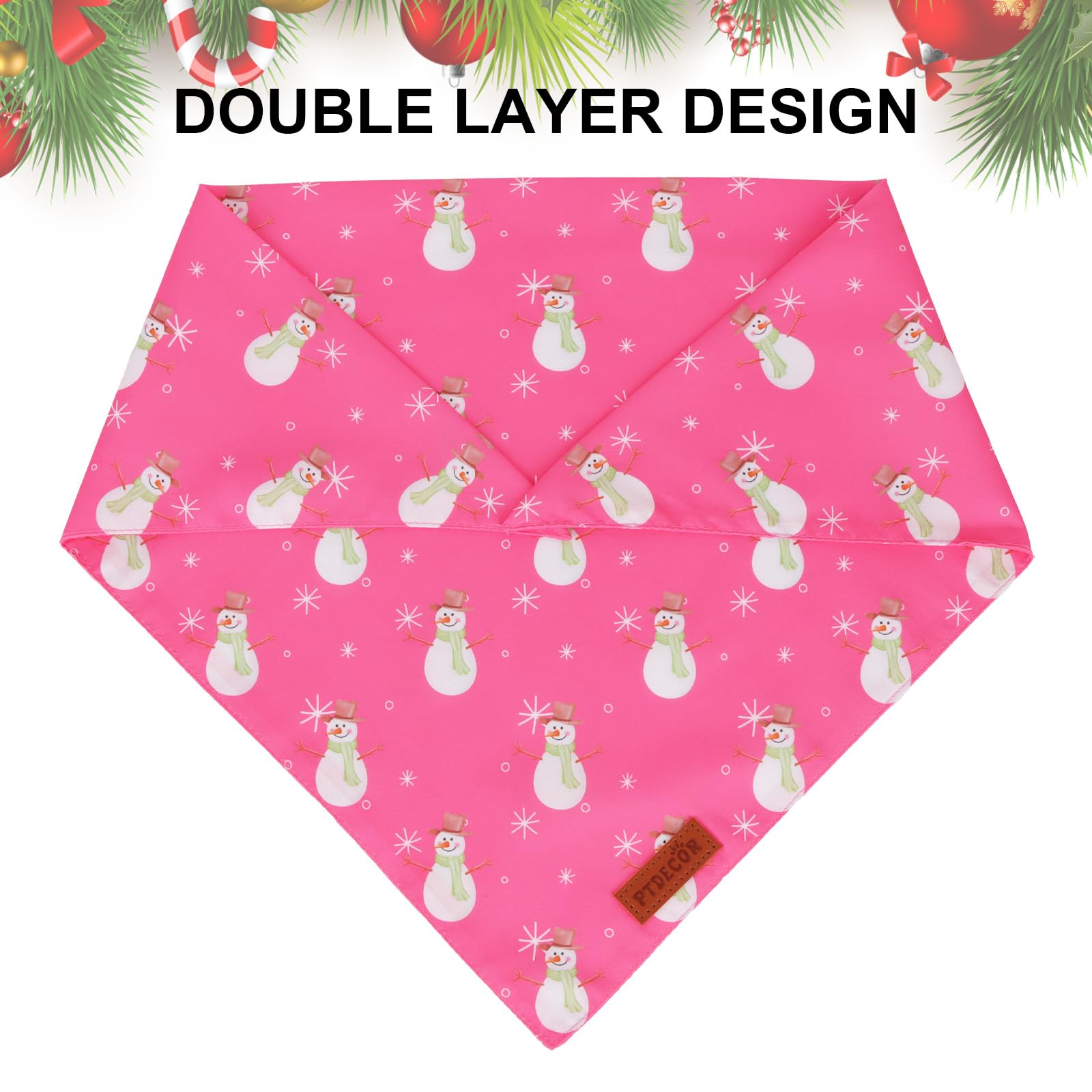 Paquete PTDECOR con dos bandanas, estilo reversible para variedad