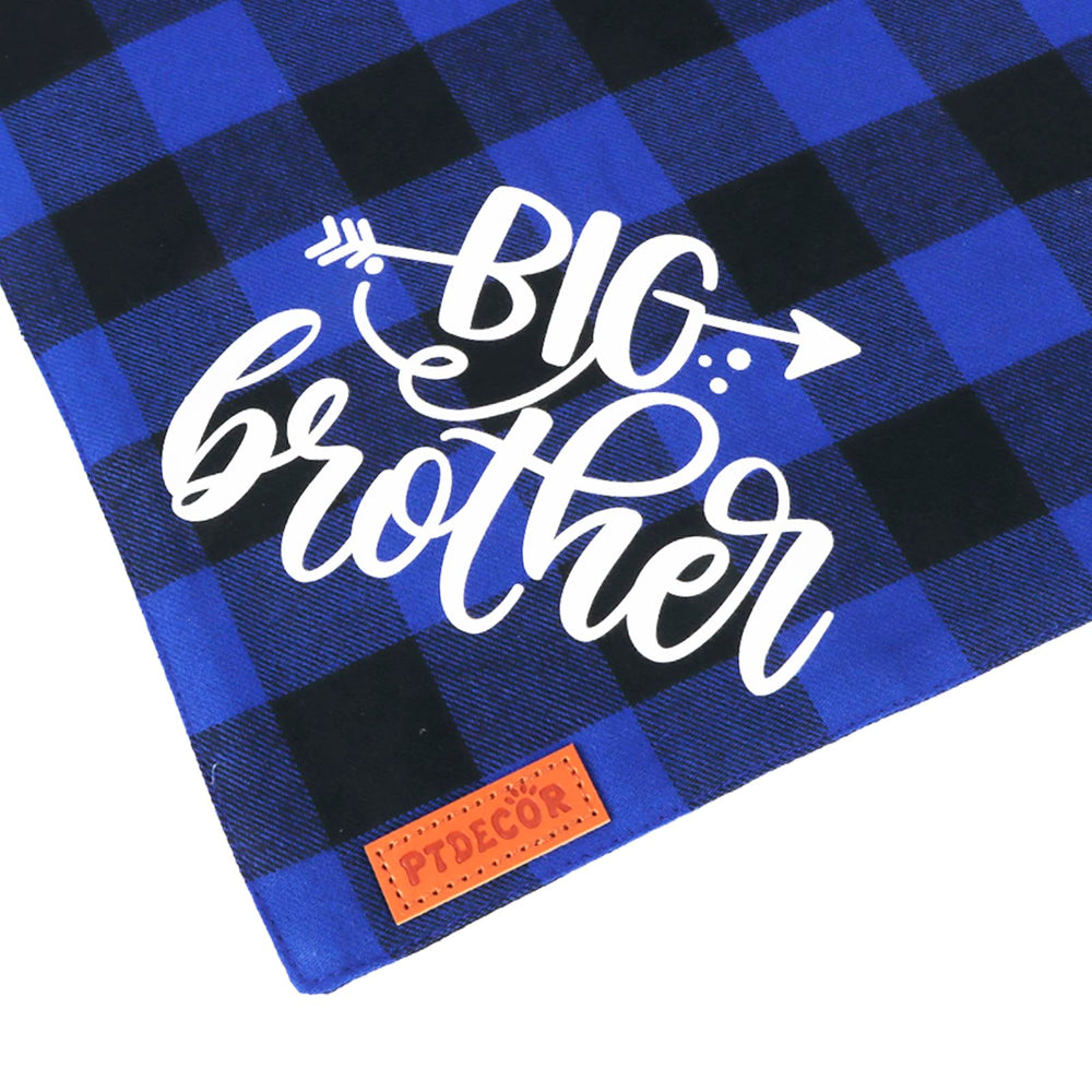 PTDECOR Bandana azul extra grande para anuncios de embarazo