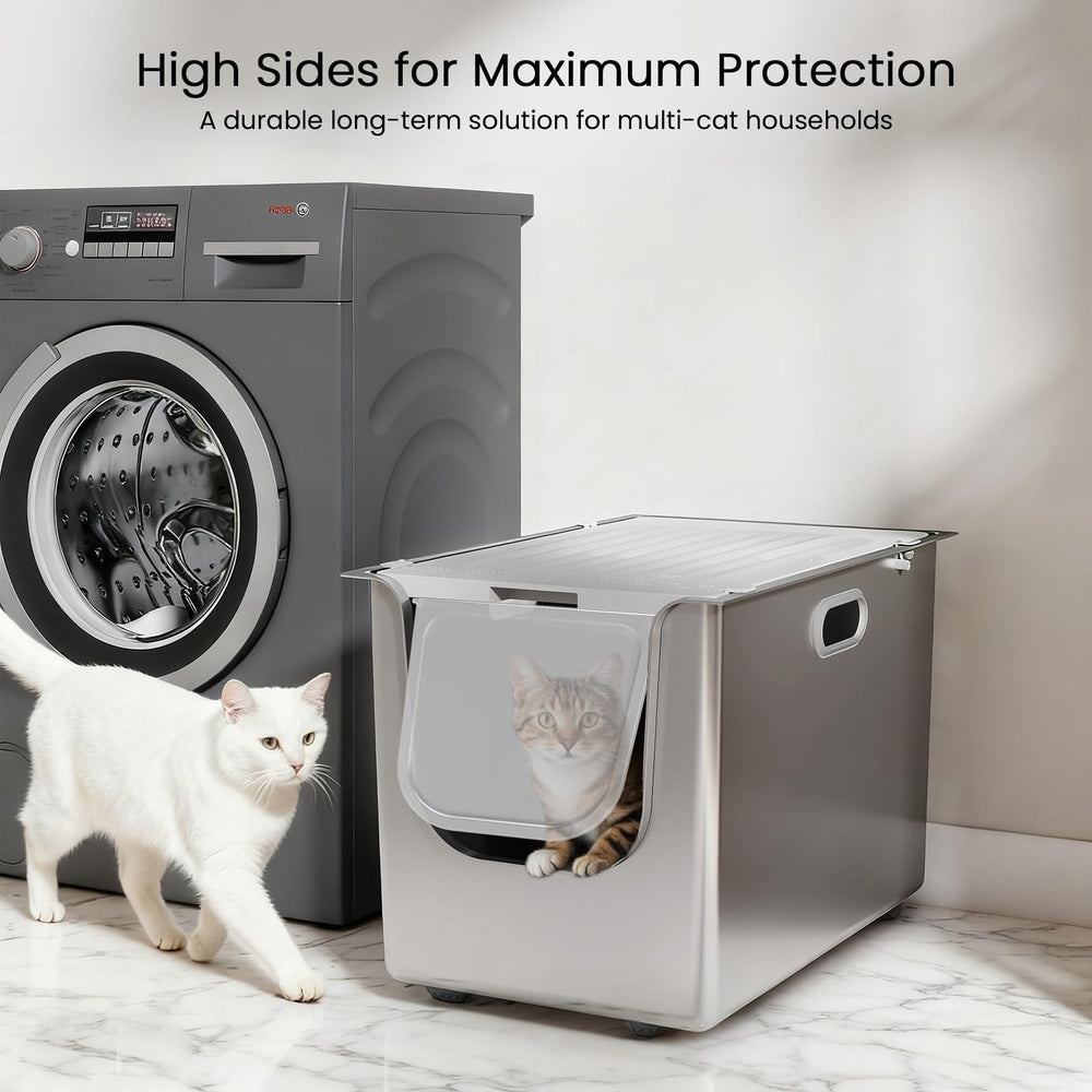 PTFFF caja XL con espacio amplio para gatos grandes.